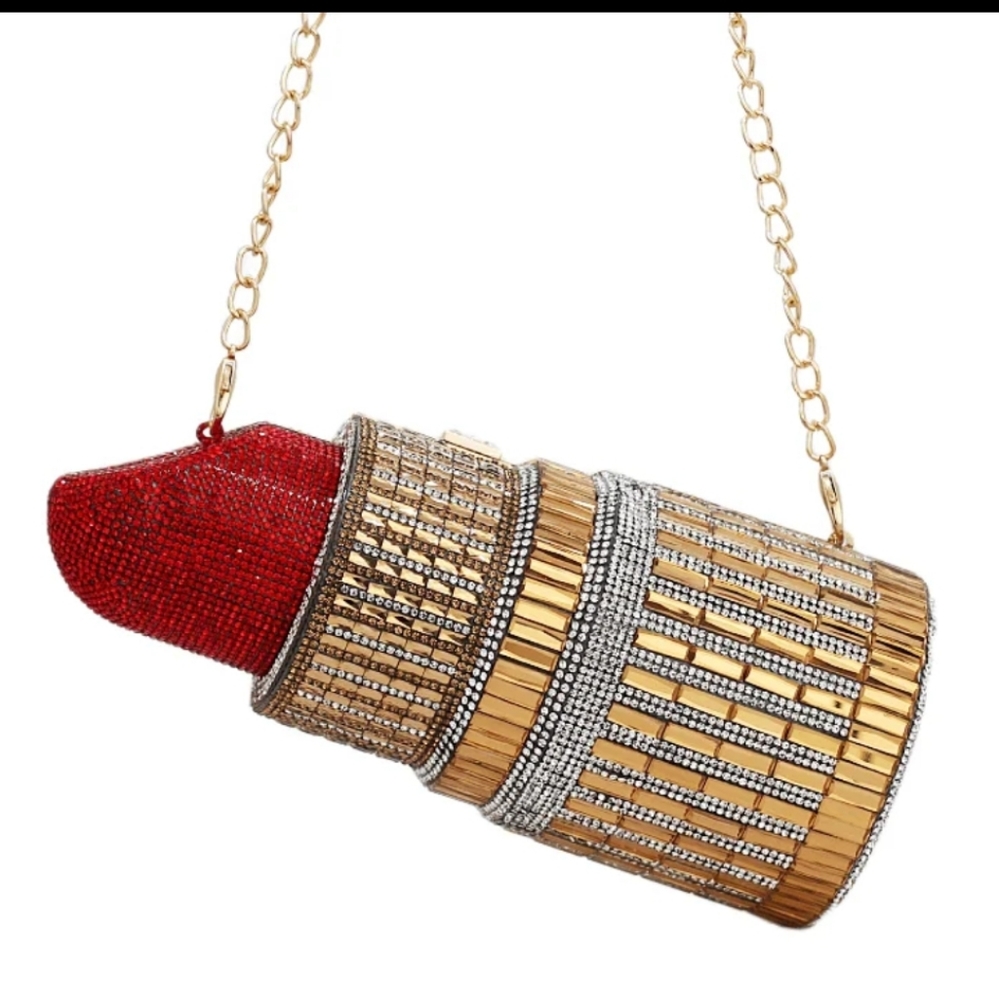 💄💄💄  NWT Crystals  Smart Phone  Shoulder Bag.